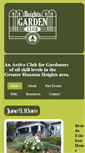 Mobile Screenshot of heightsgardenclub.com
